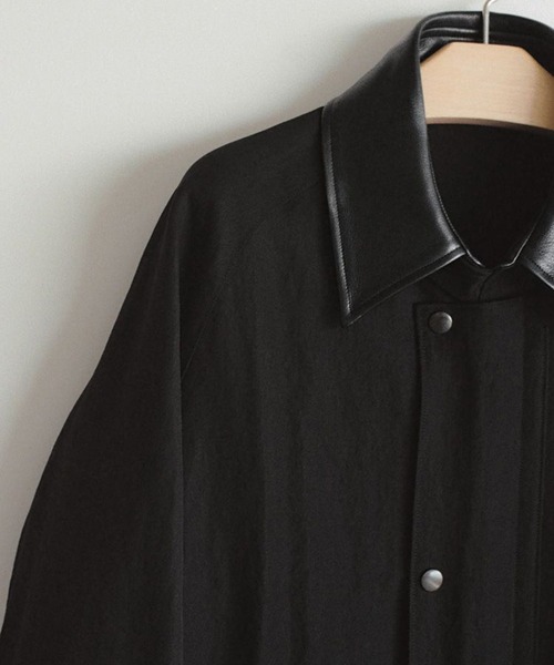LIDNM（リドム）の「Cow Hide Collar Riding Coat（その他アウター・メンズ・ブラック系その他・S/M/L）」の8枚目の写真