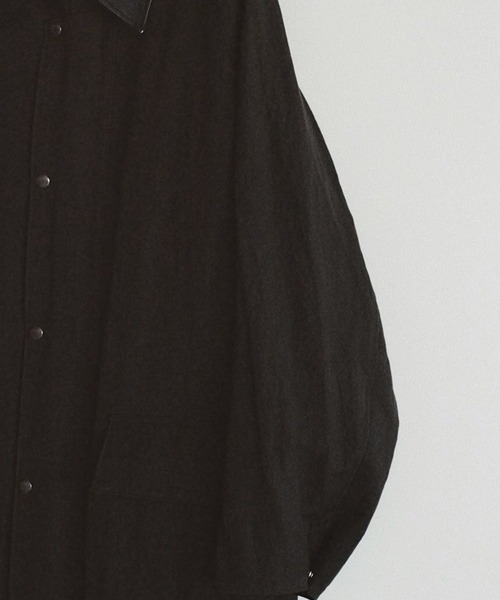 LIDNM（リドム）の「Cow Hide Collar Riding Coat（その他アウター・メンズ・ブラック系その他・S/M/L）」の3枚目の写真