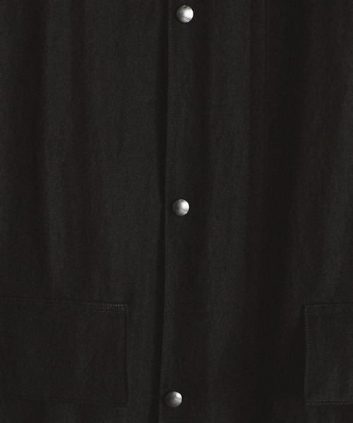 LIDNM（リドム）の「Cow Hide Collar Riding Coat（その他アウター・メンズ・ブラック系その他・S/M/L）」の2枚目の写真