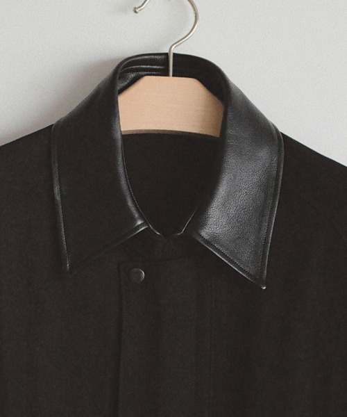 LIDNM（リドム）の「Cow Hide Collar Riding Coat（その他アウター・メンズ・ブラック系その他・S/M/L）」の9枚目の写真