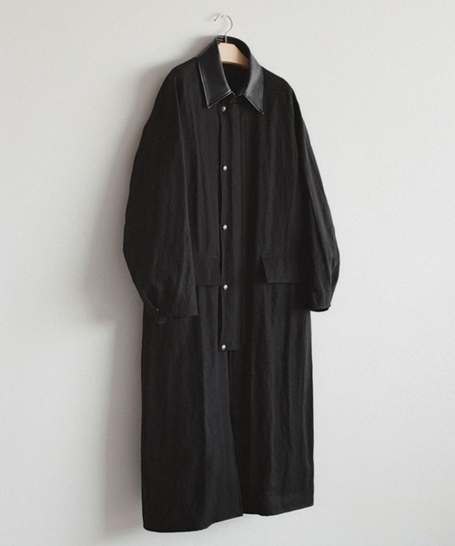 LIDNM（リドム）の「Cow Hide Collar Riding Coat（その他アウター・メンズ・ブラック系その他・S/M/L）」の10枚目の写真