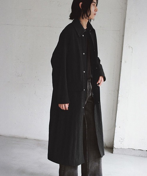 LIDNM（リドム）の「Cow Hide Collar Riding Coat（その他アウター・メンズ・ブラック系その他・S/M/L）」の13枚目の写真