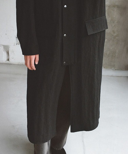LIDNM（リドム）の「Cow Hide Collar Riding Coat（その他アウター・メンズ・ブラック系その他・S/M/L）」の14枚目の写真