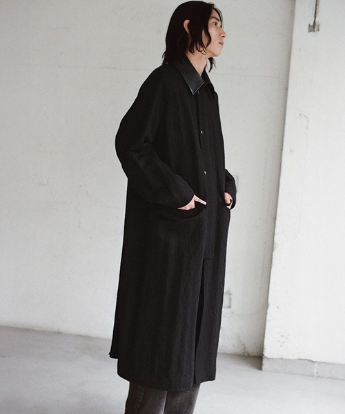 LIDNM（リドム）の「Cow Hide Collar Riding Coat（その他アウター・メンズ・ブラック系その他・S/M/L）」の15枚目の写真