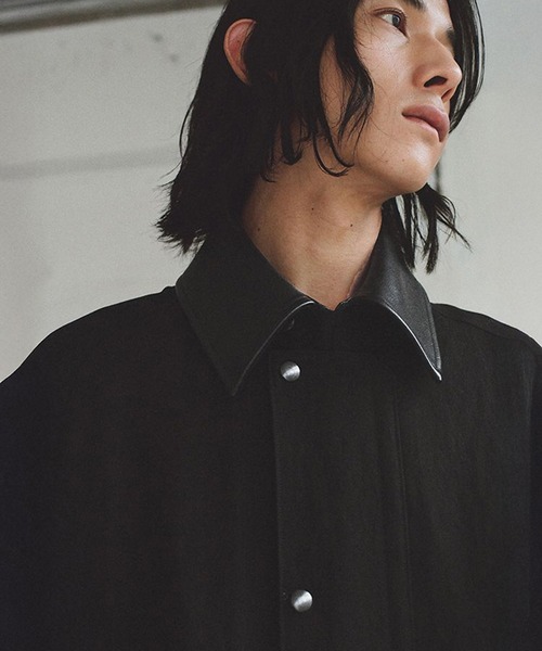 LIDNM（リドム）の「Cow Hide Collar Riding Coat（その他アウター・メンズ・ブラック系その他・S/M/L）」の16枚目の写真