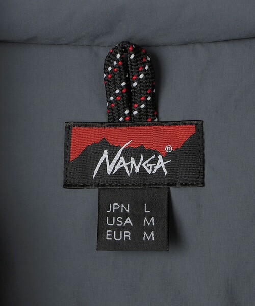 NANGA(ナンガ)の「【SHIPS別注】NANGA: ダウンジャケット 26AW(ダウンジャケット/コート・メンズ・ブラック/ダークグレー・LARGE/MEDIUM/SMALL/X-LARGE)」の6枚目の写真