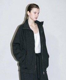 my beautiful landlet（マイビューティフルランドレット）の「【my beautiful landlet】 MILAN RIB CUT-OFF TRACK JACKET（ブルゾン）」