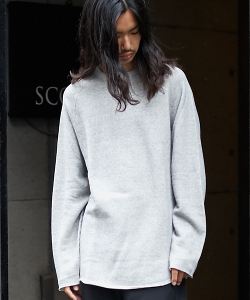 AMERICAN RAG CIE（アメリカンラグシー）の「ロゴ 刺繍 ビックシルエット フレンチテリー スウェットWEB限定（スウェット・メンズ・ホワイト/ブラック/グレー・2/1）」の3枚目の写真