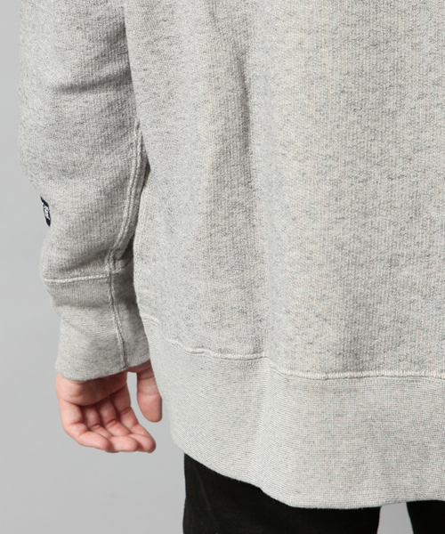 AMERICAN RAG CIE（アメリカンラグシー）の「ロゴ 刺繍 ビックシルエット フレンチテリー スウェットWEB限定（スウェット・メンズ・ホワイト/ブラック/グレー・2/1）」の8枚目の写真