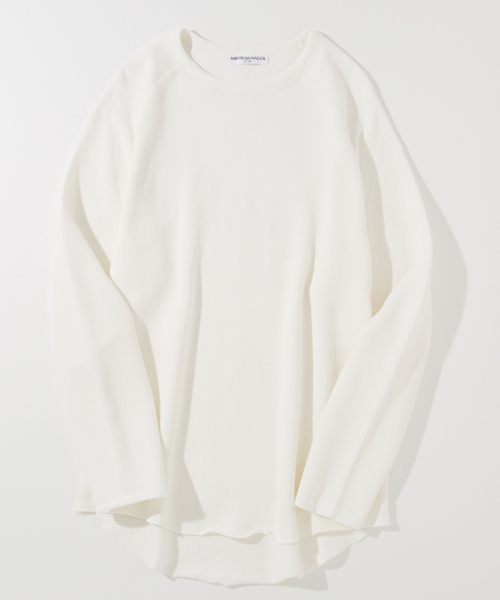AMERICAN RAG CIE（アメリカンラグシー）の「ロゴ 刺繍 ビックシルエット フレンチテリー スウェットWEB限定（スウェット・メンズ・ホワイト/ブラック/グレー・2/1）」の16枚目の写真