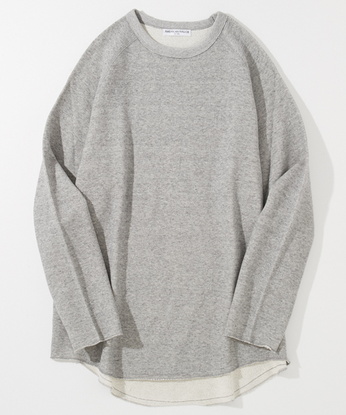 AMERICAN RAG CIE（アメリカンラグシー）の「ロゴ 刺繍 ビックシルエット フレンチテリー スウェットWEB限定（スウェット・メンズ・ホワイト/ブラック/グレー・2/1）」の17枚目の写真