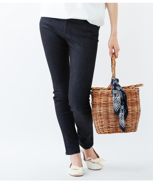 LE JUN（ルジュン）の「インディゴストレッチデニムスキニー（デニムパンツ・レディース・ネイビー・M/S）」の13枚目の写真