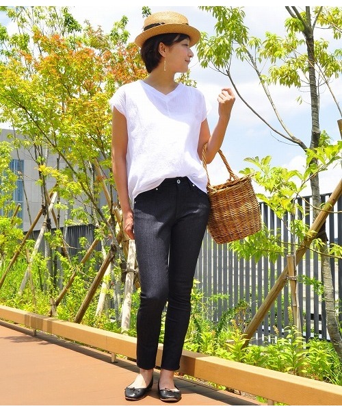 LE JUN（ルジュン）の「インディゴストレッチデニムスキニー（デニムパンツ・レディース・ネイビー・M/S）」の18枚目の写真