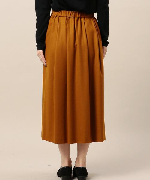 BEAUTY&YOUTH UNITED ARROWS（ビューティーアンドユースユナイテッドアローズ）の「BY サキソニータックスカート◆（スカート・レディース・レッド/マスタード/ネイビー/ワインレッド・FREE）」の5枚目の写真