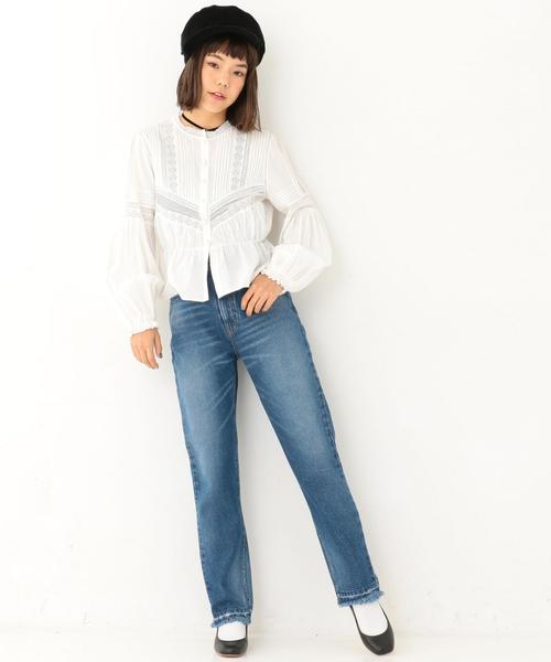 Another Edition（アナザーエディション）の「デニムストレート5ポケット/ AECM DNM STRAIGIHT 5POC◆（デニムパンツ・レディース・コバルトブルー・MEDIUM/SMALL）」の12枚目の写真