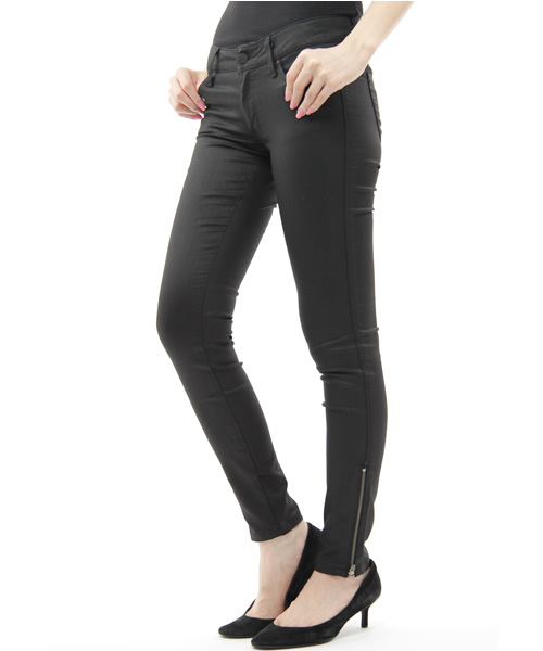 Lee（リー）の「JEGGINGS ZIP（その他パンツ・レディース・ブラック/チャコールグレー/インディゴブルー・X-SMALL/SMALL/MEDIUM）」の4枚目の写真