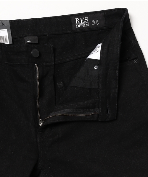 RES DENIM（レスデニム）の「RES DENIM/Rail/レスデニム/スキニー（デニムパンツ・メンズ・ブラック・34inch）」の9枚目の写真