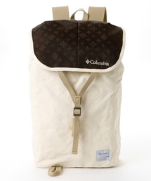 美品 Daily russet×Columbia バックパック リュック 総柄 コロンビア Columbia コラボ デイリーラシット Daily russet