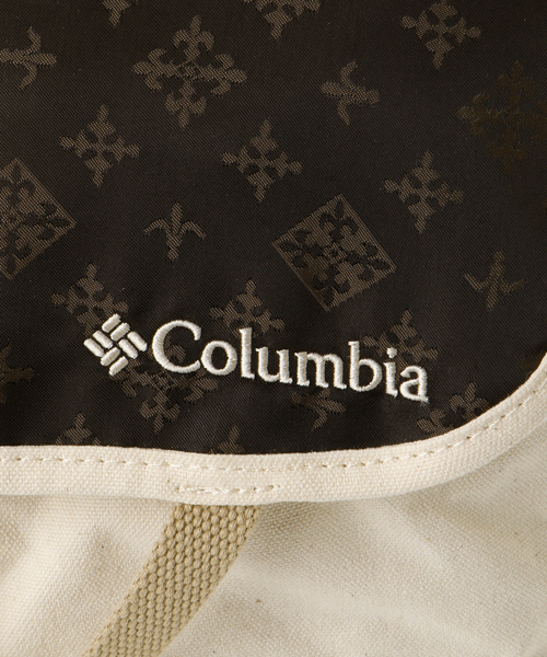 Columbia(コロンビア)の「Columbia×Daily russet×富士金梅 トリプルコラボバックパック(バックパック/リュック・レディース・ベージュ/グレー・FREE)」の8枚目の写真