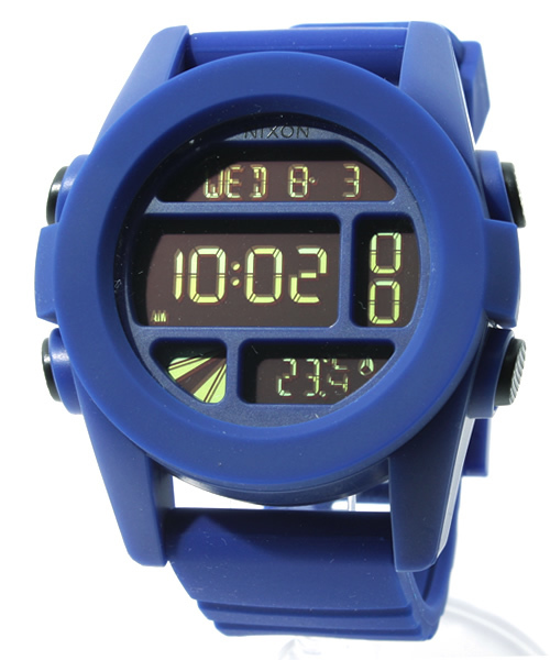 NIXON（ニクソン）の「THE UNIT（アナログ腕時計・メンズ・ネイビー/ホワイト/ブラック/ブラック×グレー/ホワイト×ブラック/イエロー/オレンジ/グリーン/ロイヤルブルー/ラスタ/ブラック×カーキ/レッド/ブルー・FREE）」の10枚目の写真