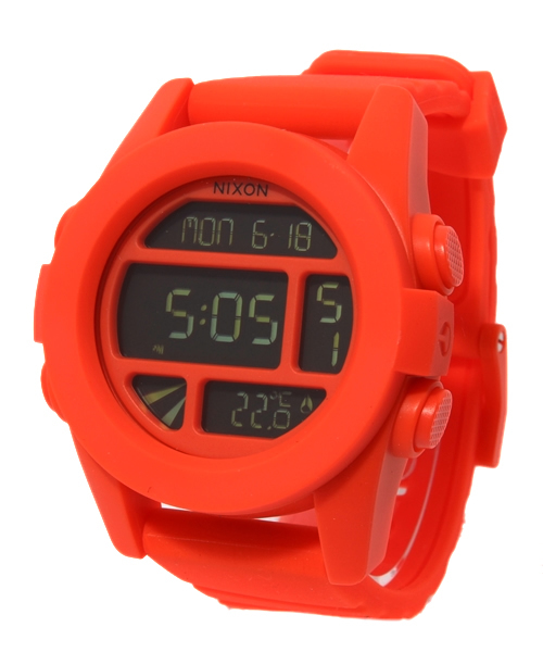 NIXON（ニクソン）の「THE UNIT（アナログ腕時計・メンズ・ネイビー/ホワイト/ブラック/ブラック×グレー/ホワイト×ブラック/イエロー/オレンジ/グリーン/ロイヤルブルー/ラスタ/ブラック×カーキ/レッド/ブルー・FREE）」の12枚目の写真