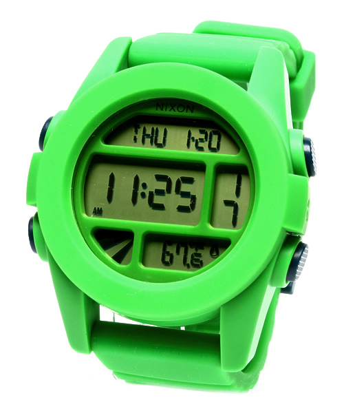 NIXON（ニクソン）の「THE UNIT（アナログ腕時計・メンズ・ネイビー/ホワイト/ブラック/ブラック×グレー/ホワイト×ブラック/イエロー/オレンジ/グリーン/ロイヤルブルー/ラスタ/ブラック×カーキ/レッド/ブルー・FREE）」の7枚目の写真