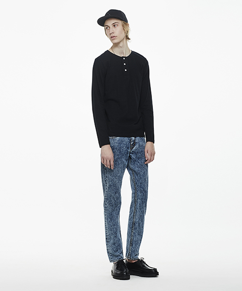 Saturdays NYC（サタデーズ ニューヨークシティ ）の「Luke Denim Jeans（デニムパンツ・メンズ・オフホワイト/ブルー系その他2・30/32/28/34/31/29）」の6枚目の写真