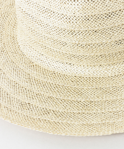 URBAN RESEARCH（アーバンリサーチ）の「ペーパーブレードHAT（ハット・レディース・ブラック/ナチュラル・FREE）」の6枚目の写真