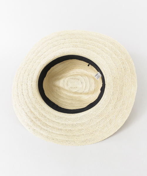URBAN RESEARCH（アーバンリサーチ）の「ペーパーブレードHAT（ハット・レディース・ブラック/ナチュラル・FREE）」の7枚目の写真