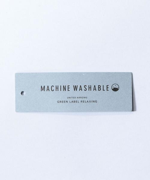 green label relaxing（グリーンレーベルリラクシング）の「SC DRY-MIX ﾎﾟｹｯﾄ ｸﾙｰﾈｯｸ / 半袖ニット / カットソー ＜機能性素材＞ 吸水速乾 ◆（Tシャツ/カットソー・メンズ・ターコイズブルー/ホワイト/ワインレッド/ブラック・LARGE/MEDIUM/SMALL）」の9枚目の写真