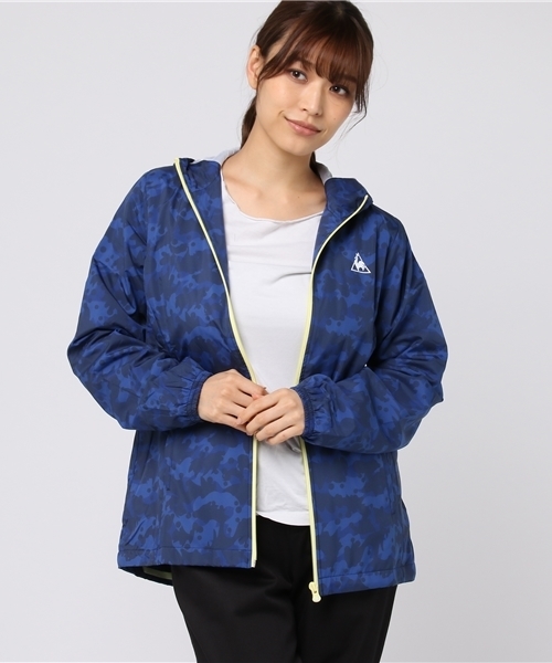 le coq sportif - le coq sportifルコックスポルティフ ウィンドジャケットレディースM le coq sportif ルコック レディース クロスジャケット QMWUJF20