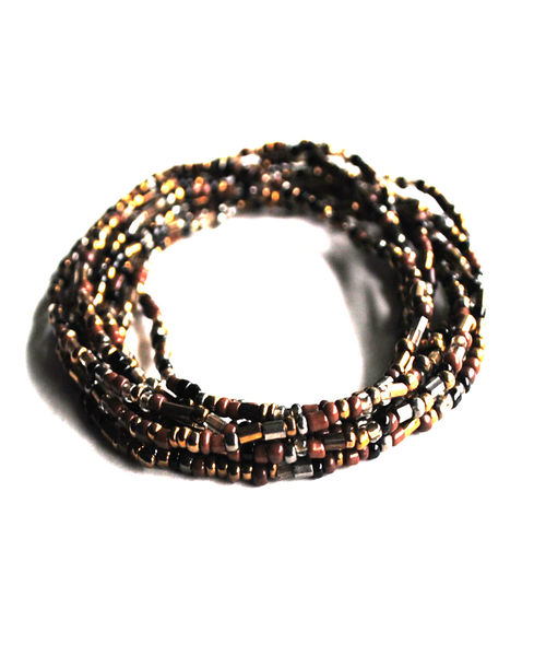 BEATJIVE（ビートジャイブ）の「ネイティブデザイン ロングビーズネックレス（ネックレス・メンズ・ブラック/レッド・FREE）」の9枚目の写真