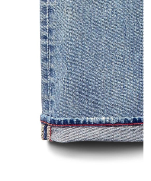 GAP（ギャップ）の「Cone Denim スリムフィット ダメージジーンズ（Gapflex）（デニムパンツ・メンズ・ライトインディゴブルー・29W 30L/30W 30L/33W 32L/34W 32L/36W 32L/31W 30L/32W 30L/31W 32L/32W 32L/28W 30L）」の6枚目の写真