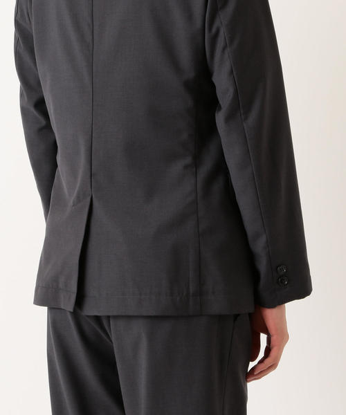 green label relaxing（グリーンレーベルリラクシング）の「NM メンシルクストレッチツイルジャケット M68 ◆（テーラードジャケット・メンズ・ダークグレー/ネイビー/ダークブラウン・L/M/S）」の22枚目の写真