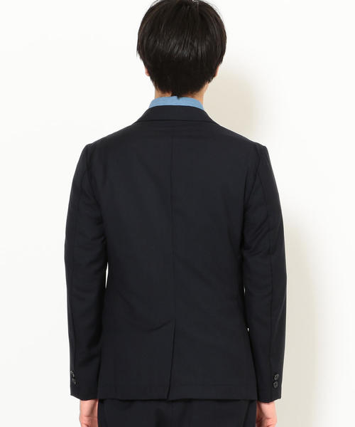 green label relaxing（グリーンレーベルリラクシング）の「NM メンシルクストレッチツイルジャケット M68 ◆（テーラードジャケット・メンズ・ダークグレー/ネイビー/ダークブラウン・L/M/S）」の13枚目の写真