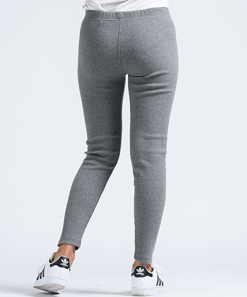 LIPSTAR（リップスター）の「リブレギンス（レギンス/スパッツ・レディース・グレー/グレー系その他・M）」の8枚目の写真