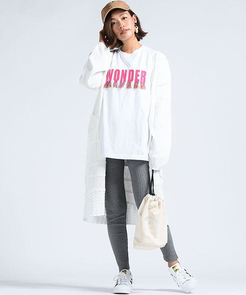 LIPSTAR（リップスター）の「リブレギンス（レギンス/スパッツ・レディース・グレー/グレー系その他・M）」の10枚目の写真