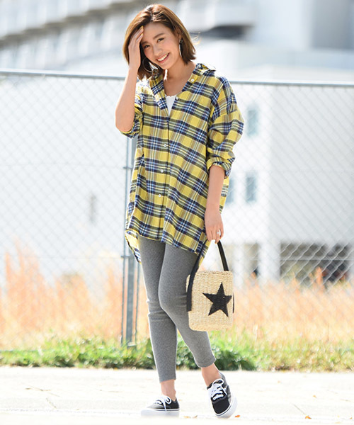 LIPSTAR（リップスター）の「リブレギンス（レギンス/スパッツ・レディース・グレー/グレー系その他・M）」の11枚目の写真