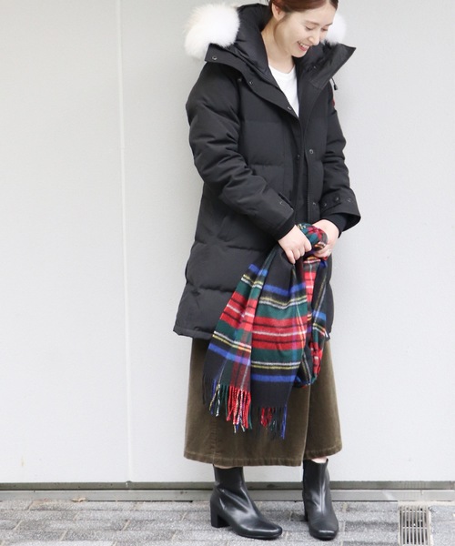   ネイビー ロングダウンジャケット Ｓ カナダグース CANADA GOOSE ダウンジャケット Mサイズ ネイビーカナダグース