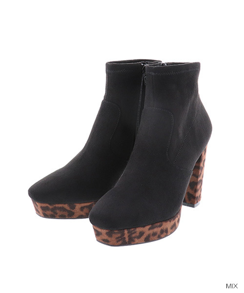 RANDA(ランダ)の「ストレッチブーツ(ブーツ・レディース・ブラック/ブラックミックス/ブラック系その他・S/M/L/LL)」の4枚目の写真