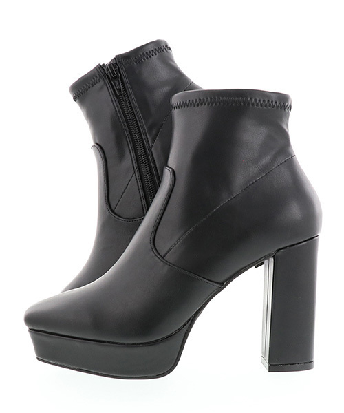 RANDA(ランダ)の「ストレッチブーツ(ブーツ・レディース・ブラック/ブラックミックス/ブラック系その他・S/M/L/LL)」の8枚目の写真