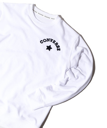 CONVERSE | ∴WEGO/CONVERSE別注サガラ刺繍プルオーバー(スウェット)