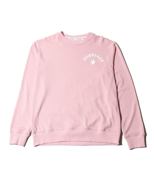 CONVERSE（コンバース）の「∴WEGO/CONVERSE別注サガラ刺繍プルオーバー（スウェット・メンズ・ホワイト/ブラック/ピンク/トリコロール/ワイン/ダークグリーン・MEDIUM/LARGE）」の19枚目の写真