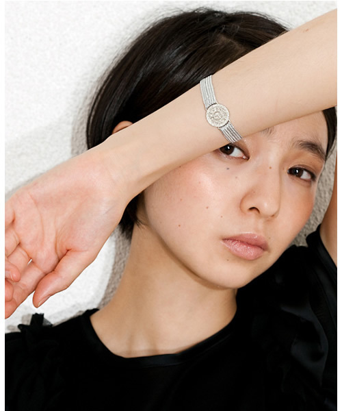 mother（マザー）の「◇LuiiRe限定 WATCH GOMME BRACELET（ブレスレット・レディース・シルバー/ゴールド/ブラック・FREE）」の3枚目の写真