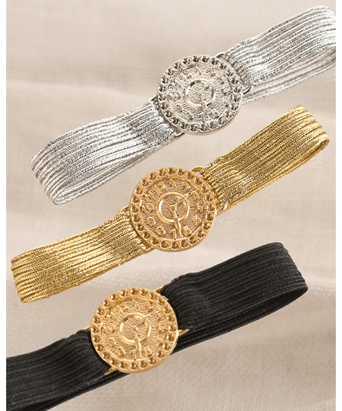 mother（マザー）の「◇LuiiRe限定 WATCH GOMME BRACELET（ブレスレット・レディース・シルバー/ゴールド/ブラック・FREE）」の5枚目の写真