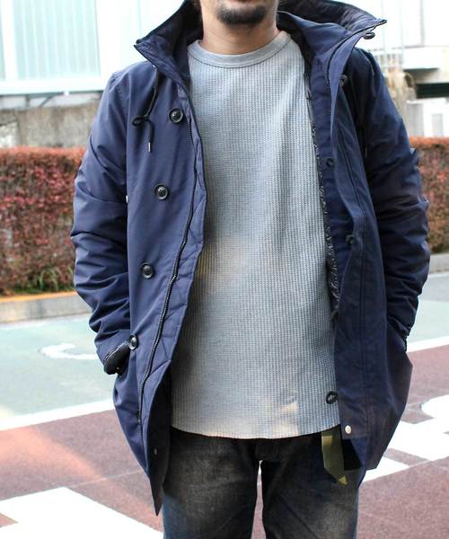 極美品　ネイビー ブラック ハウンドトゥース ジャケット ウールブレンド マイクロハウンドトゥース 段返り3釦 アンコン