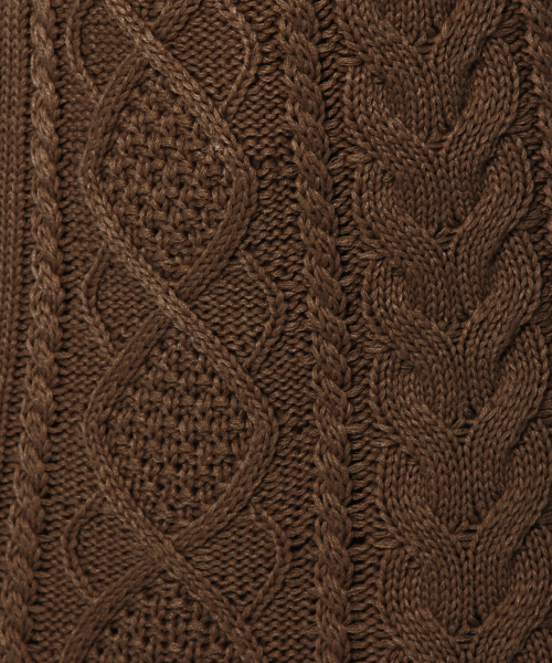 apres jour（アプレジュール）の「【1周年記念アイテム】ケーブルニット台形スカート【ZOZOTOWN限定アイテム】（スカート・レディース・ベージュ/ブラウン/クリーム/ラベンダー・フリー）」の18枚目の写真