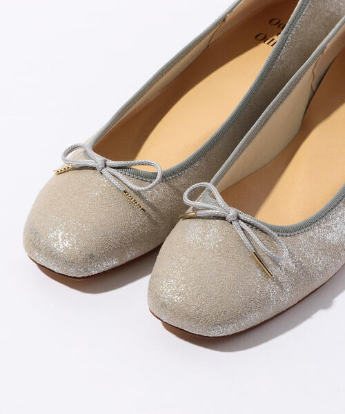 ODETTE E ODILE(オデットエオディール)の「【WEB限定】O バレエFLT15●↓↑(バレエシューズ・レディース・オフホワイト/シルバー/ブラック/レッド・21.5cm/22cm/22.5cm/23cm/23.5cm/24cm/24.5cm/25cm)」の11枚目の写真