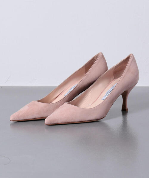 NEBULONI E（ネブローニ）の「＜NEBULONI E. （ネブローニ）＞OLGA パンプス ◆（パンプス・レディース・イエロー/ライトピンク・37h/38/35/36h/36/37/35h）」の2枚目の写真