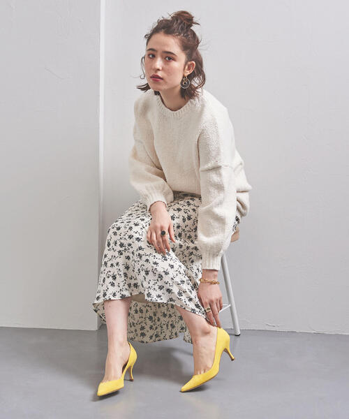 NEBULONI E（ネブローニ）の「＜NEBULONI E. （ネブローニ）＞OLGA パンプス ◆（パンプス・レディース・イエロー/ライトピンク・37h/38/35/36h/36/37/35h）」の4枚目の写真